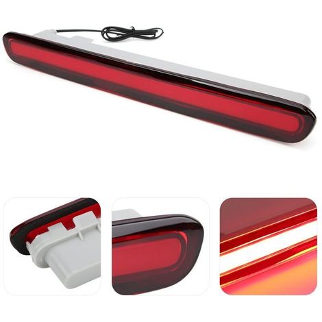 Heckbremsleuchte 3291500687 Für Hilux, Oberes Bremslicht, Dritte Rote Hochbremsleuchte, Ersatzteil Für Hilux Revo 2015–2017, Rotes Objektiv (rot)