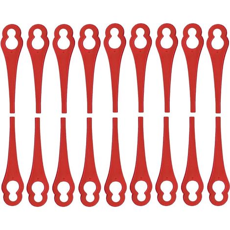 100-teiliges Messerset Kompatibel Mit Masko Rasentrimmer, Ersatzmesser Für Schnurlose Masko Rasentrimmer