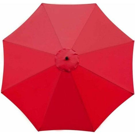Reduzierte Ersatzhülle Für Sonnenschirm, 8 Speichen, 3 M, Wasserdicht, Uv-beständig, Ersatzstoff, Rot