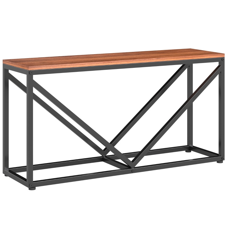 2-in-1 Kaminholzregal Innen, Erhöht Mit Ablage & Trennwand, Metall, 98x28x50 Cm, Bis 50 Kg, Schwarz