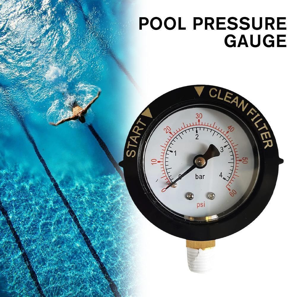 60 Psi 1/4" Npt-bodenmontage-spa-ventil, Pentair 190058 Manometer-ersatz Für Schwimmbad