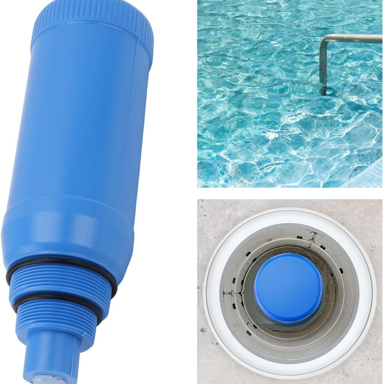 9-zoll-frostschutz Für Pools, Blau, Tragbares, Drehbares Design, Winter-poolstopfen
