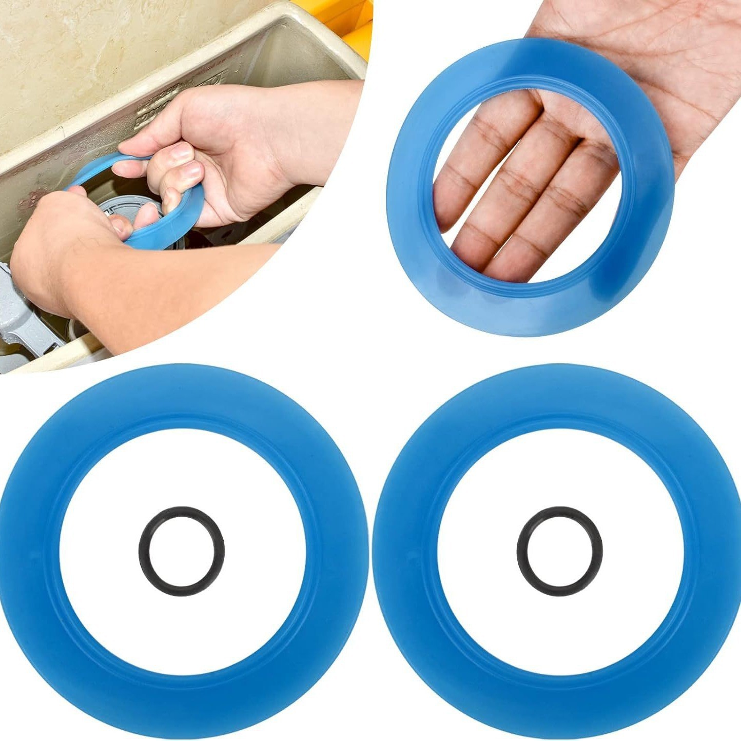 Dichtung Für Toilettenspülventil, Langlebiges Silikon, Dichtungssatz 7301111-0070a, Dichtung Für Spülventil