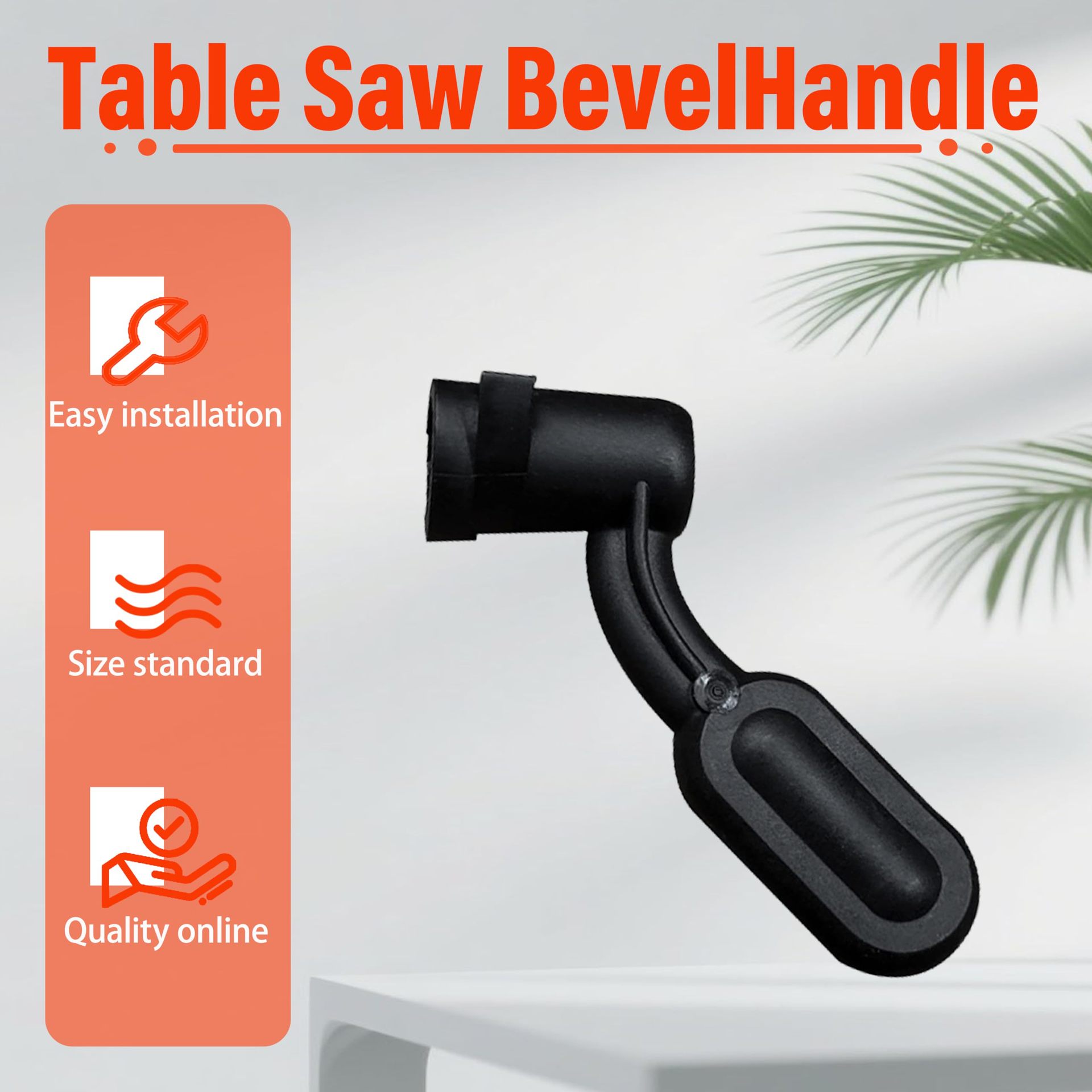 Gehrungverstellgriff N436291 Für Tischkreissägen, Kompatibel Mit Dw Dwe7485, Dcs7485t1 Und Dcs7485b