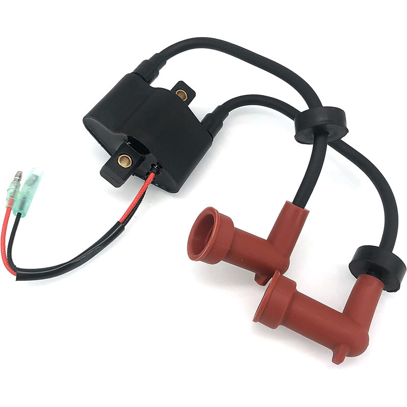 Hochspannungszündspule Für Außenbordmotoren, Kompatibel Mit Yamaha 6f5-85570-00 689-85570-21 6-40 Ps