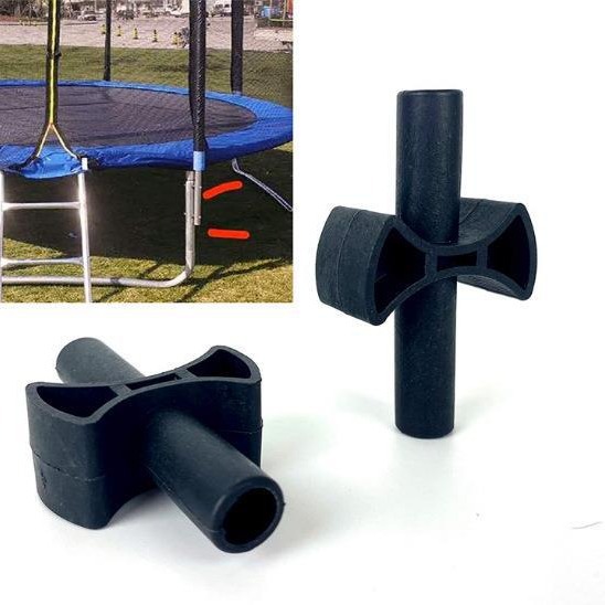 Kreuzförmiges Stützpolster Für Kindertrampoline, Trampolin-unterteil, 12er-packung