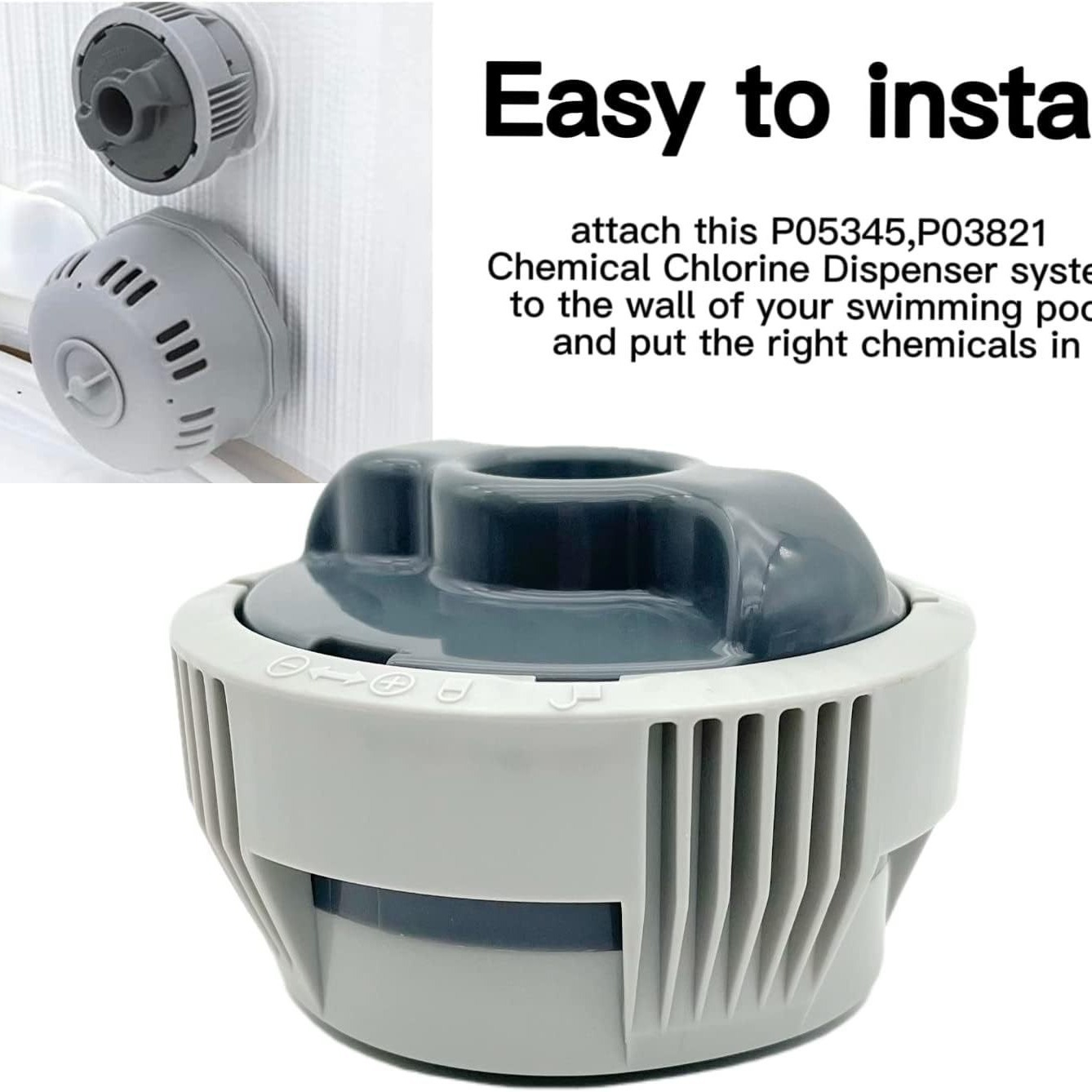 Lay-z-spa Chlordosierer P05345 P03821, Ersatzteil Für Poolchemikalienspender