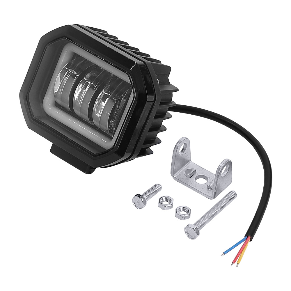 Nachrüstung Eines Zusätzlichen Led-scheinwerfers Für Elektroroller Und Fahrräder, Externer Offroad-scheinwerfer