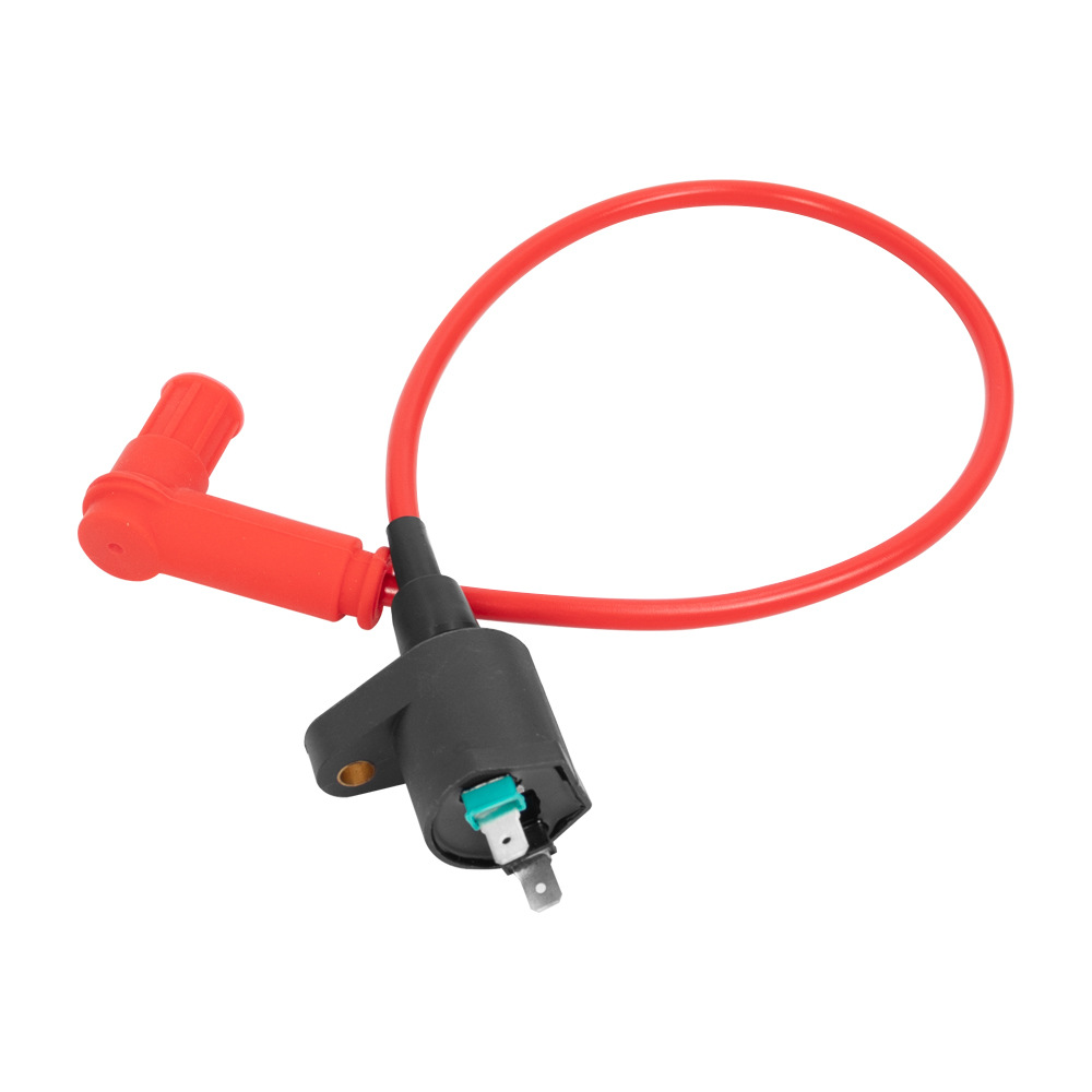 Rote Silikon-cdi-zündspule Für 50-250 Cm³ Offroad-motorräder, Atvs Und Quads, Modifikation