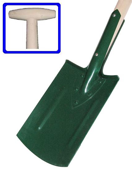 Spaten Bêche Gartenspaten Spitzspaten T Poignée Geharteter Acier K 168