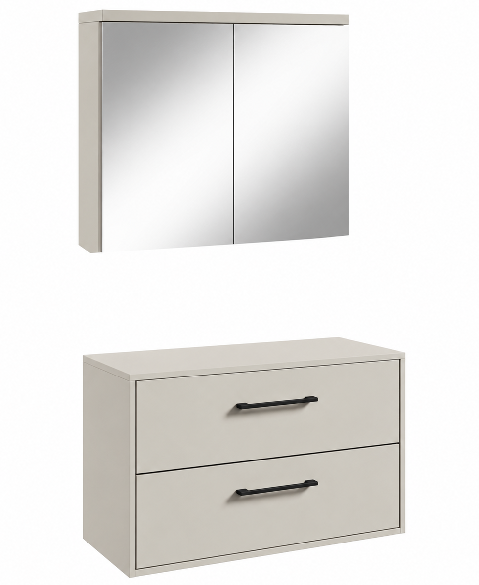 Badplaats Waschtischunterschrank Florence 80 X 46 Cm - Cashmere