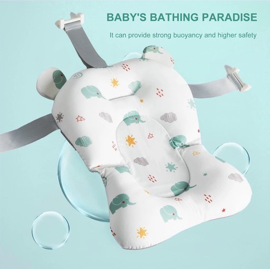 Babybadewannenkissen – Babybadesitz – Badewannenkissen – Babybadezubehör – Babybadematte – Sicherheitsbadekissen Für Babys – Weiches Babykissen