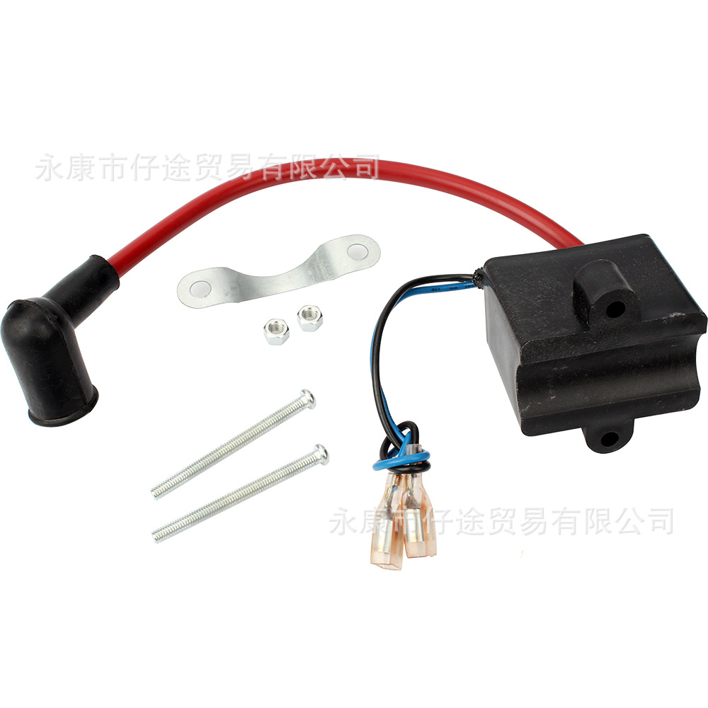 Zubehör Für Mini-motorräder/fahrräder 50/60/80 Cm³ Hochleistungs-hochspannungszündspule (cdi) Mit Schrauben