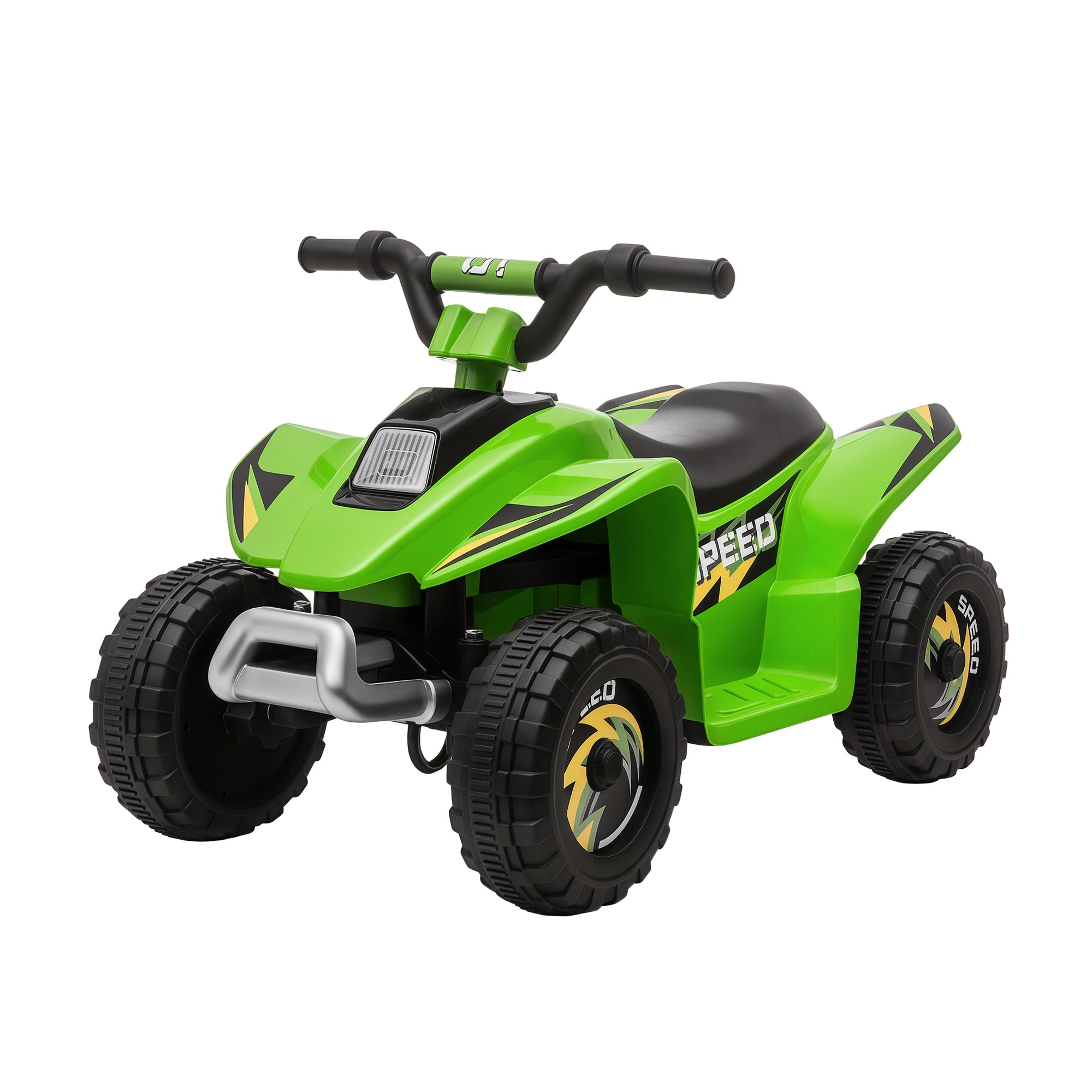 Kinder Quad Elektro 6v Kinderquad Mit Vorwärts-, Rückwärtsfunktion Für Kinder 1,5-3 Jahre Bis 20 Kg Grün
