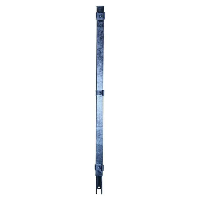 FA-Bausysteme Zaunpfosten Verlängerung (Höhe: 80 cm, Zink, Stahl, Passend für: Doppelstabmattenzaunpfosten)