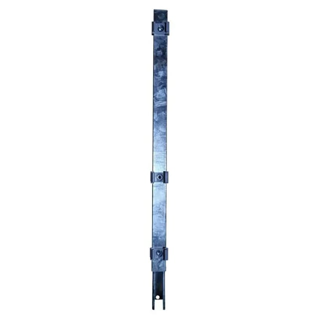 FA-Bausysteme Zaunpfosten Verlängerung (Höhe: 60 cm, Zink, Stahl, Passend für: Doppelstabmattenzaunpfosten)