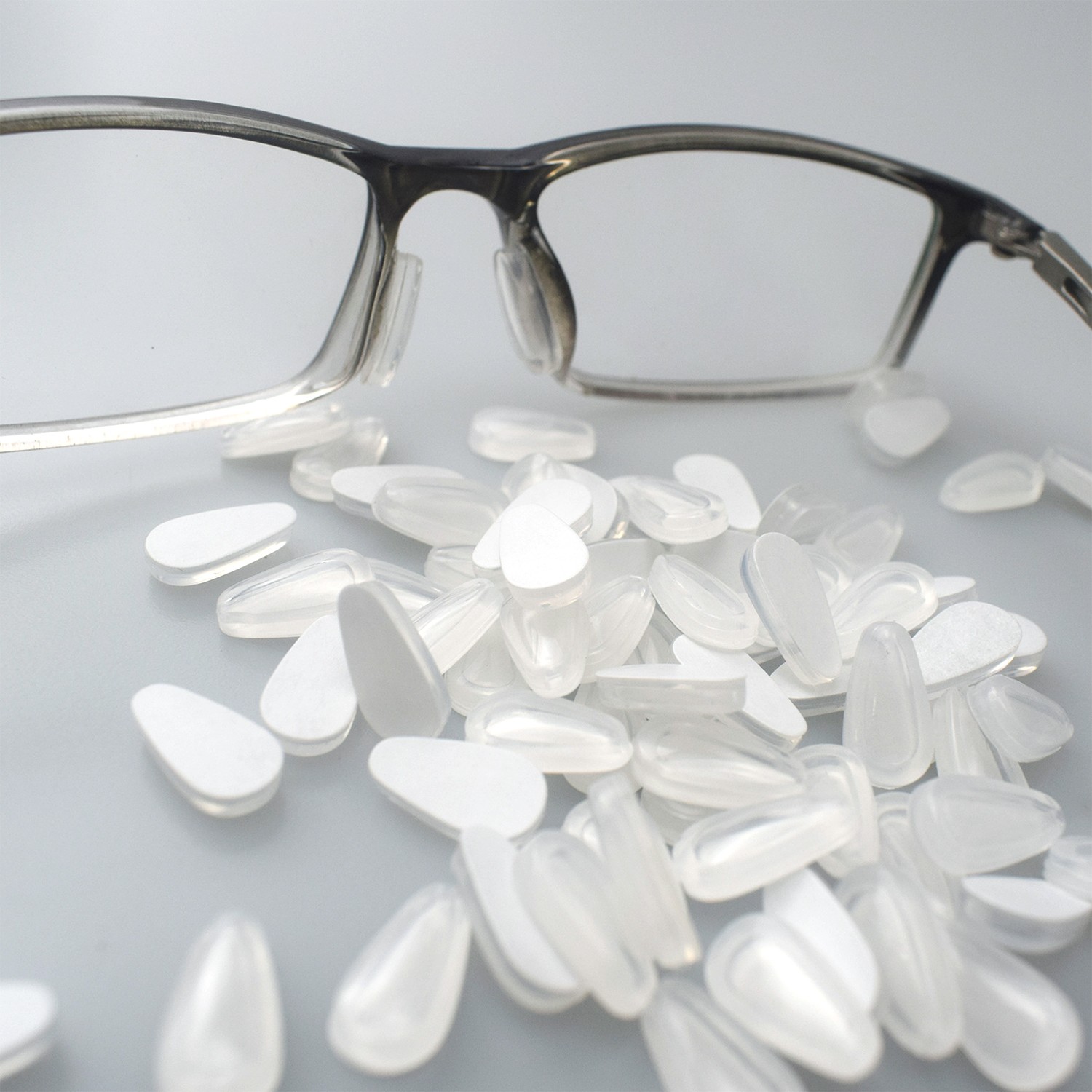 Nasenschutz für Brille 10 Paar Transparent Bild 2
