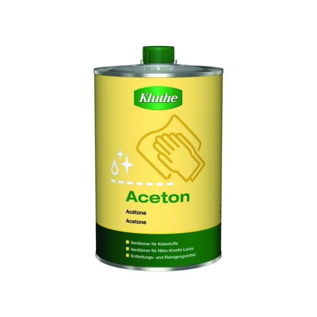 12x 1l Dose Aceton Verdünner Entfettungs- & Reinigungsmittel Lösungsmittel