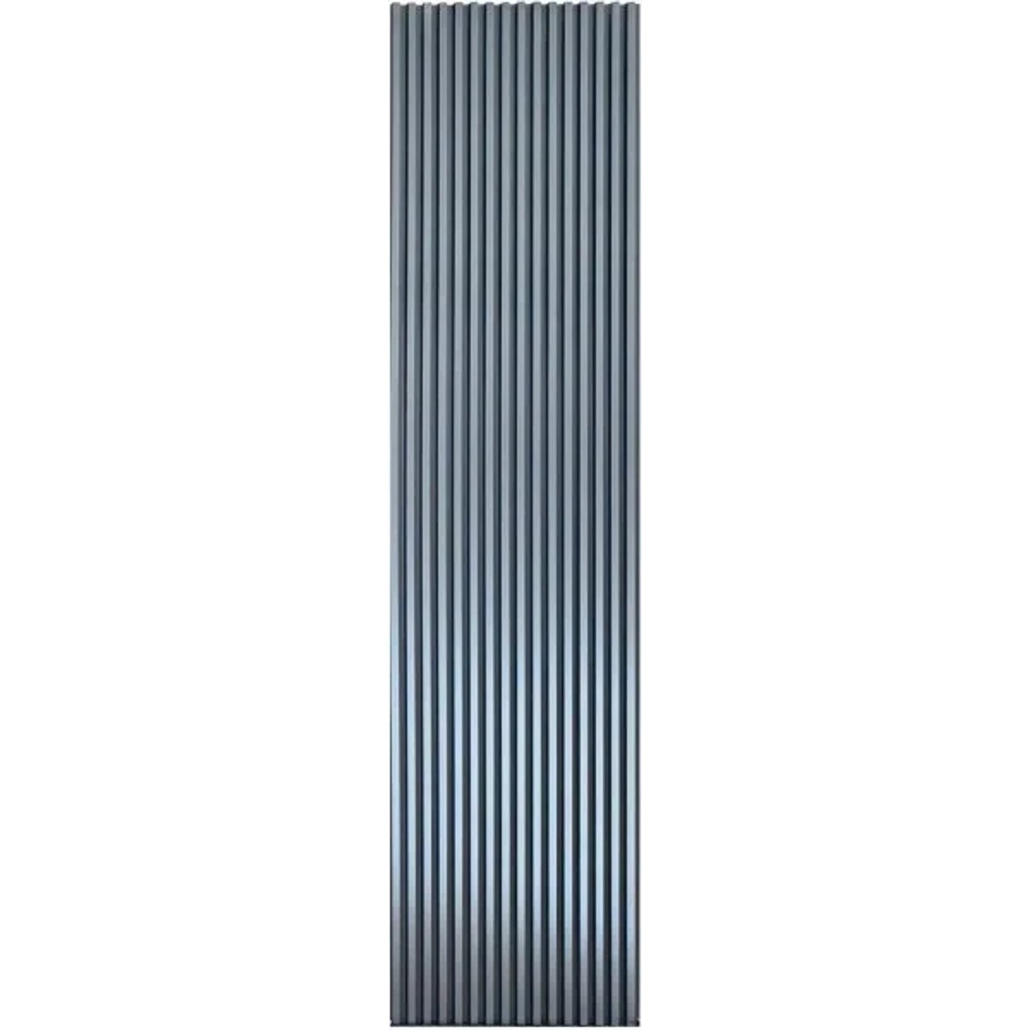 Colortree Akustikpaneele Wandpaneele Anthrazit Metall Optik Wasserdicht Akustik Dämmend 4 Stück Ungefähr 260x16,5cm