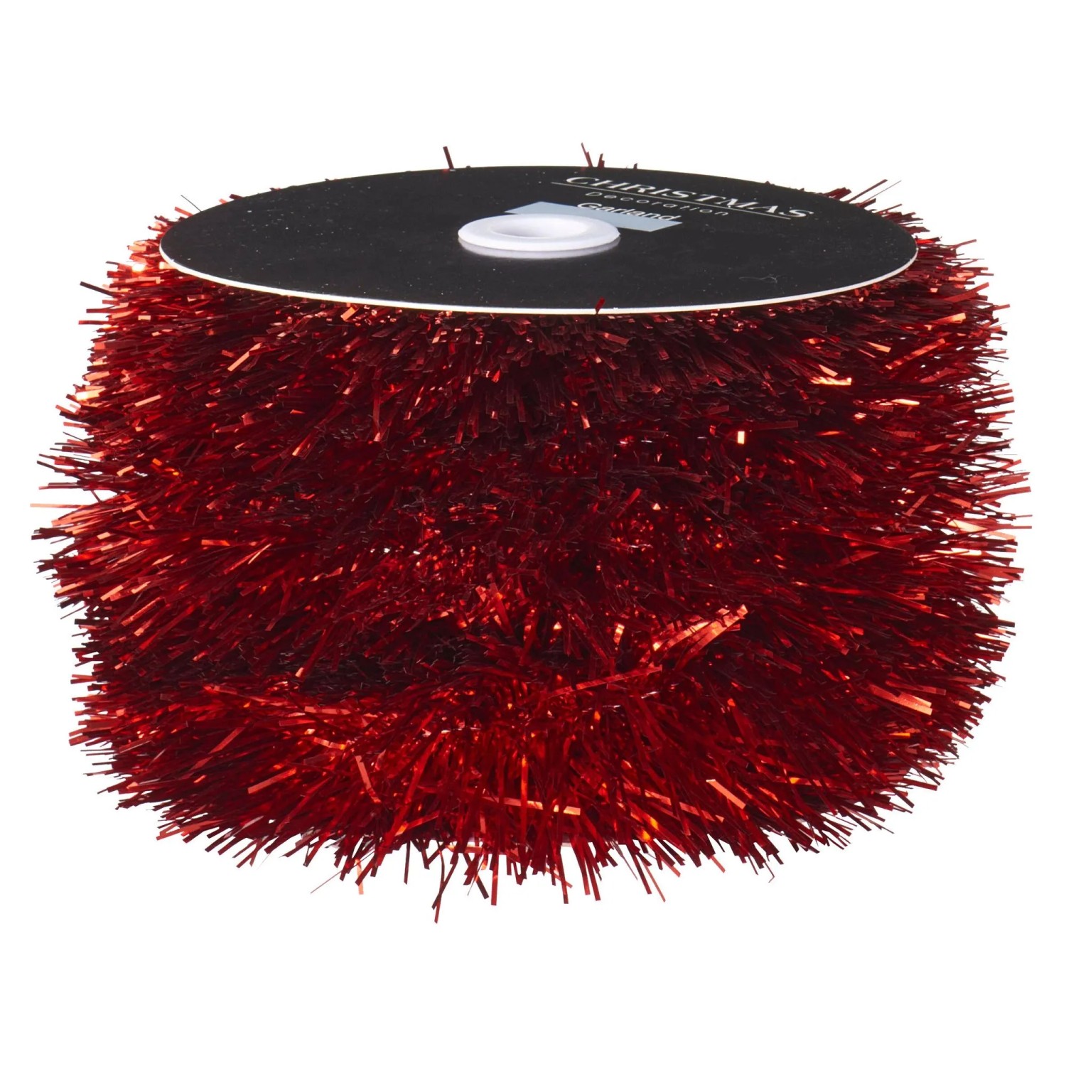 Girlande auf Rolle Glitzernd 10 m x 9 cm Rot