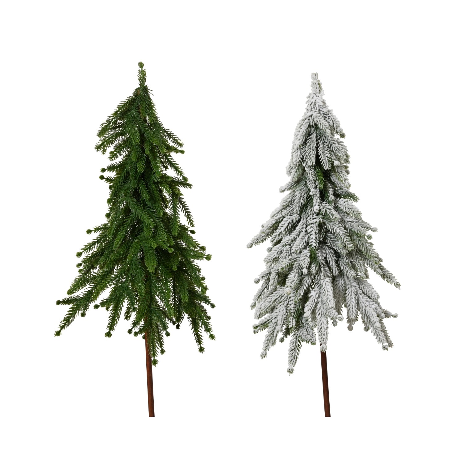 Everlands Weihnachtsbaum Künstlich Ø 20 cm x 50 cm 2-fach Sortiert