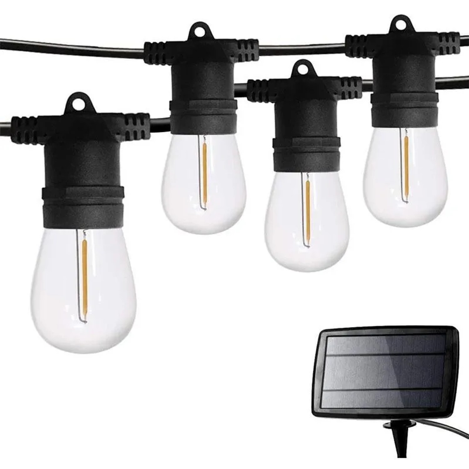 LY Sweden Premium Solar Lichterkette 10 m mit 10 Lampen