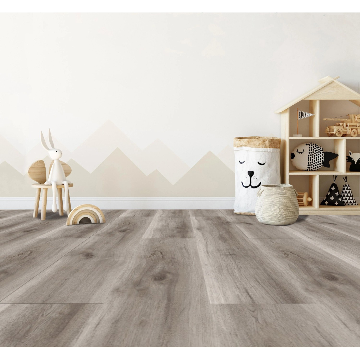 Mega City Vinylboden Tokio Hickory Landhausdiele Eiche 6,5 mm