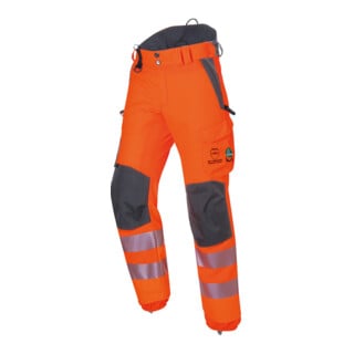 KÜBLER Schnittschutzhose REFLECTIQ PSA warnorange/anthrazit XL-82