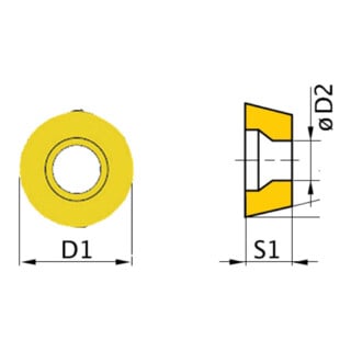 Optimum Ersatzwendeplatten ISO RNMG1204MO 5 Stück