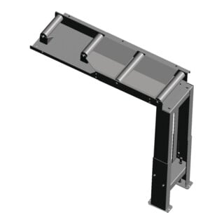 metallkraft Verbindungsrollenbahn für 60°-Schnitte