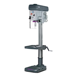 OPTIMUM Säulenbohrmaschine OPTIdrill B 34H digitaler Tiefenmesser digitale Drehzahlanzeige