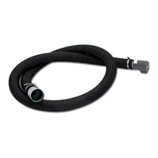cleancraft Schlauch Ø 38 mm 3 m ölresistent mit Anschlüssen