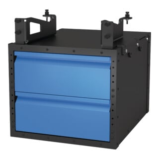 schweisskraft Sub Table Box abschließbar mit zwei Schubladen für System 16