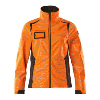 Mascot Soft Shell Jacke Damen 5XL hi-vis orange/dunkelanthrazit Reflexeffekte