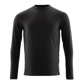 Mascot T-Shirt Langarm Modern Fit ProWash® 6XL vollschwarz