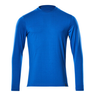 Mascot T-Shirt Langarm Modern Fit ProWash® 6XL azurblau