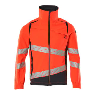 Mascot Arbeitsjacke ULTIMATE STRETCH Hi-vis rot/schwarzblau Gr. L