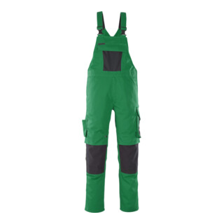 MASCOT Latzhose Leipzig Größe 82C60 grün/schwarz