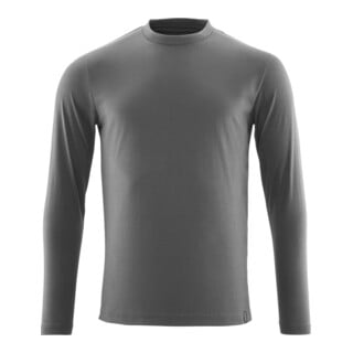 Mascot T-Shirt Langarm Modern Fit ProWash® Größe S dunkelanthrazit