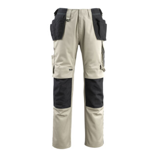 MASCOT® Handwerkerhose Bremen 76C46 hellkhaki/schwarz