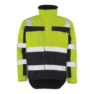 MASCOT® Winterjacke Teresina hi-vis gelb/marine Größe 5XL