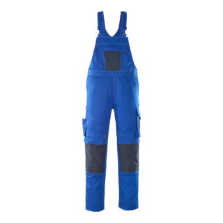 MASCOT® Latzhose Leipzig Größe 76C50 kornblau/schwarzblau