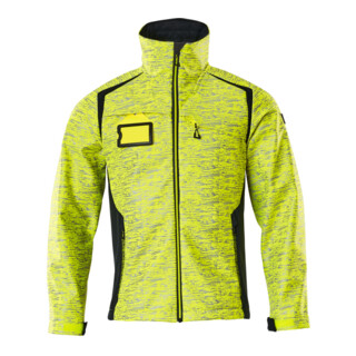 Mascot Soft Shell Jacke M hi-vis gelb schwarzblau Reflexeffekte