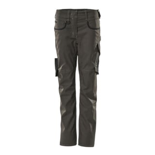 Mascot Hose Pearl Damen zweifarbig Größe 76C34 dunkelanthrazit/schwarz