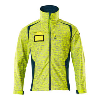Mascot Soft Shell Jacke XL hi-vis gelb/dunkelpetroleum Reflexeffekte