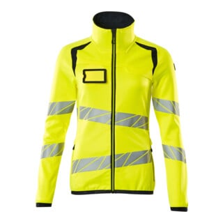 Mascot Fleecepullover Microfleecejacke Multisafe Damen 2XL hi-vis gelb/schwarzblau