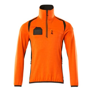 Mascot Fleecepullover Microfleecejacke XL hi-vis orange/dunkelanthrazit
