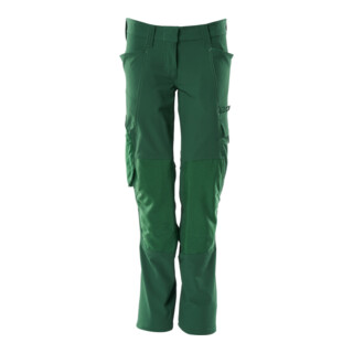 Mascot Hose PEARL Damen Stretch grün Knietaschen 82C40