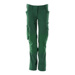 Mascot Hose PEARL Damen grün Stretch Knietaschen Gr. 76C36