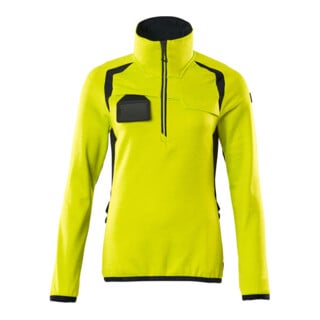Mascot Fleecepullover Microfleecejacke Damen 5XL hi-vis gelb/schwarzblau